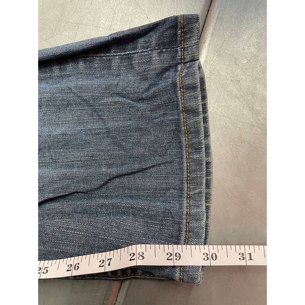 Levis 506 Standard Jeans Mens 32x30 Blue Denim Straight VTG Y2k‎ - Picture 8 of 16